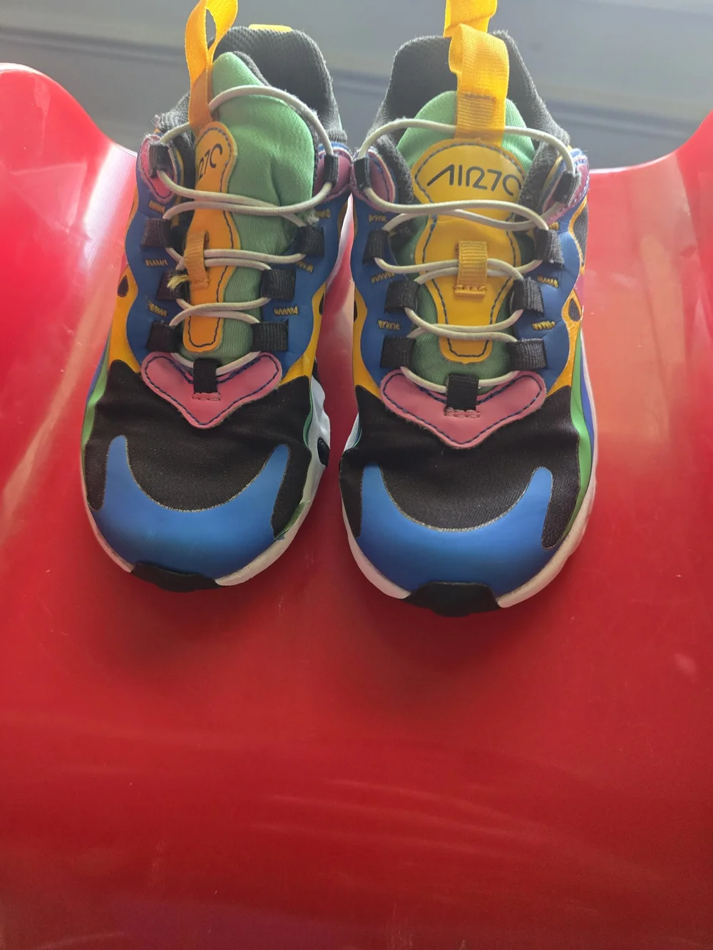 Nike Kids' Air270 Multicolor Athletic Shoes